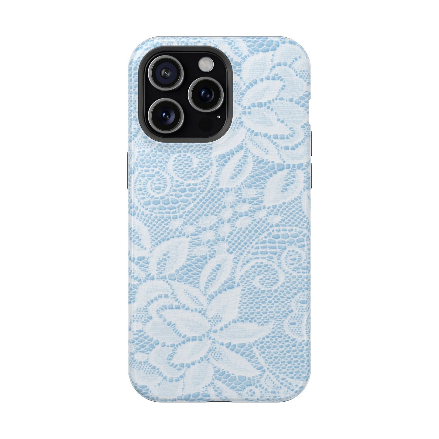 Sky White Lace Pattern Case