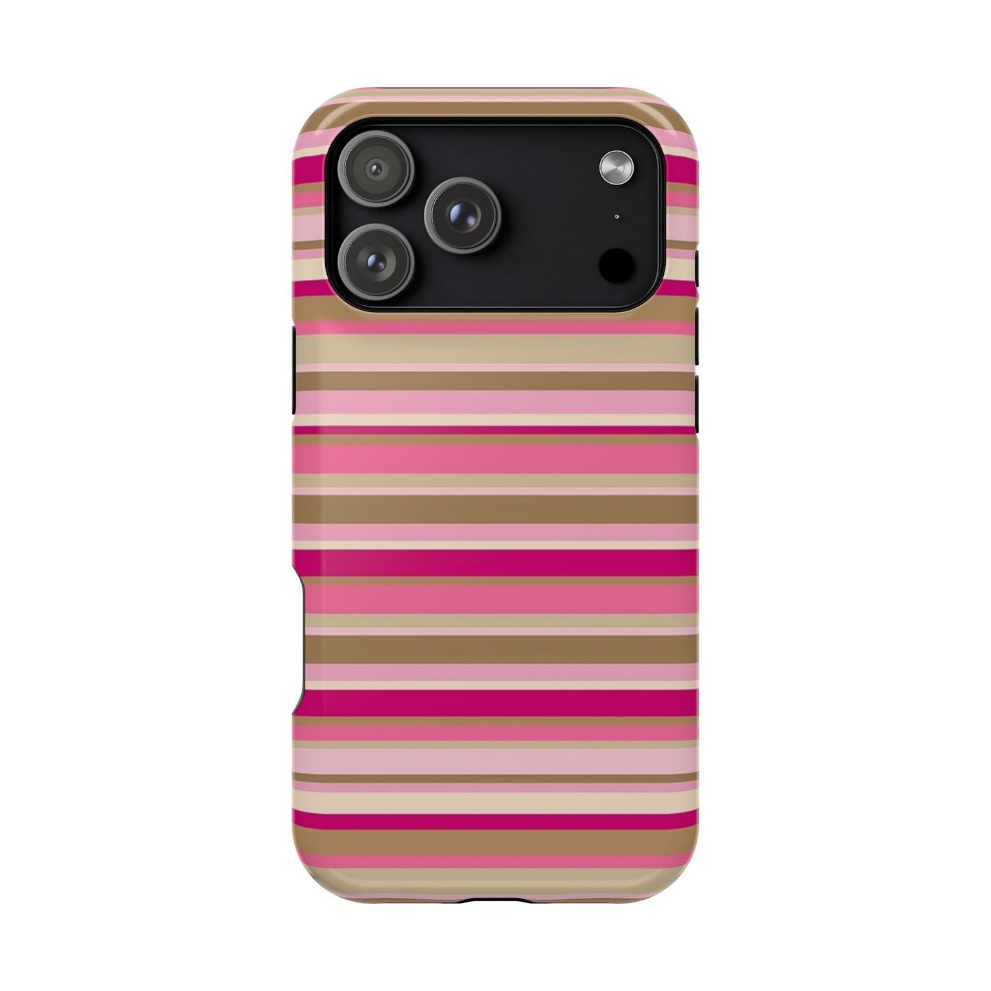 Strawberry Caramel Stripes
