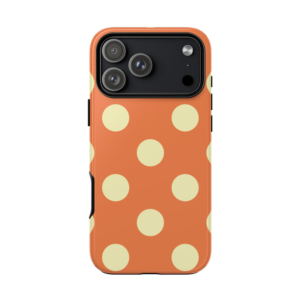 Orange & Yellow Polka Dot
