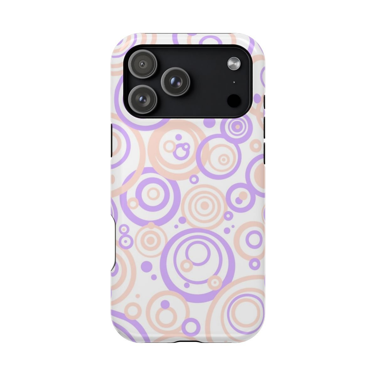 Lavender Peach 2000s Pattern - Layreen Cases