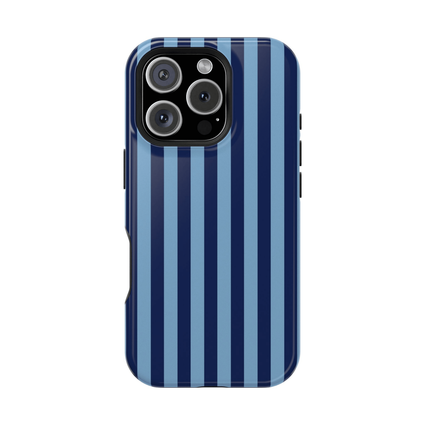 Navy & Light Blue Stripes - Layreen Cases