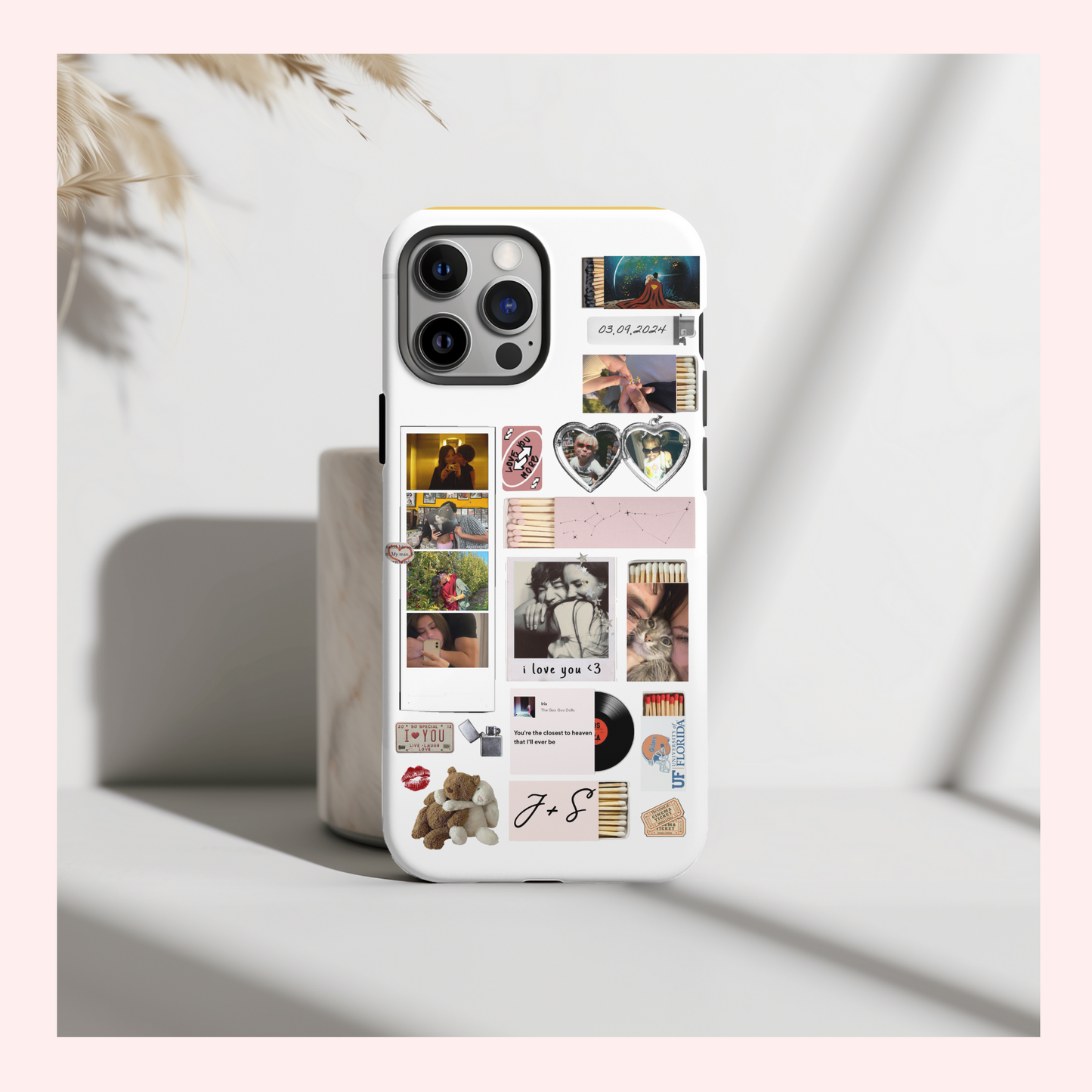 'Love You More' Matchbox Custom Case