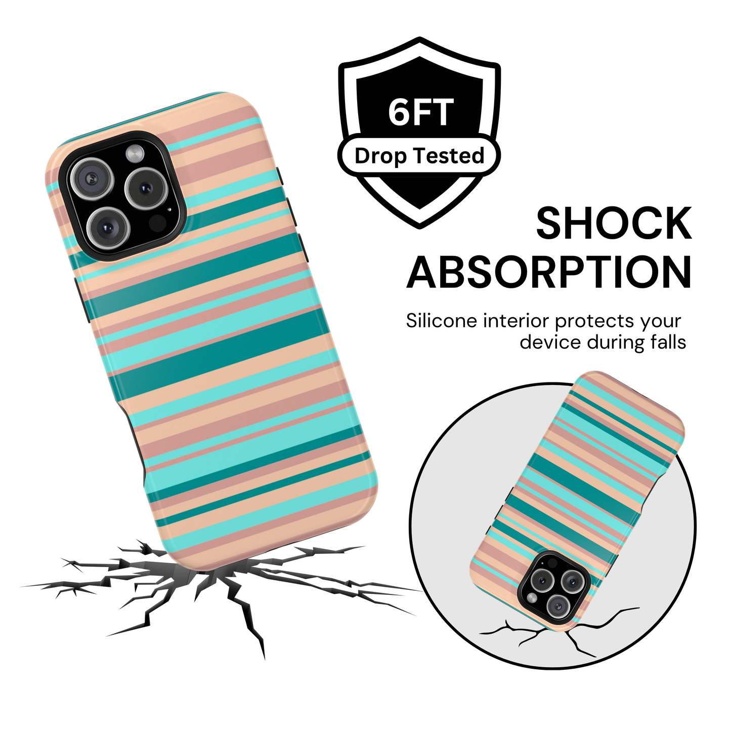 Cora Stripes Case