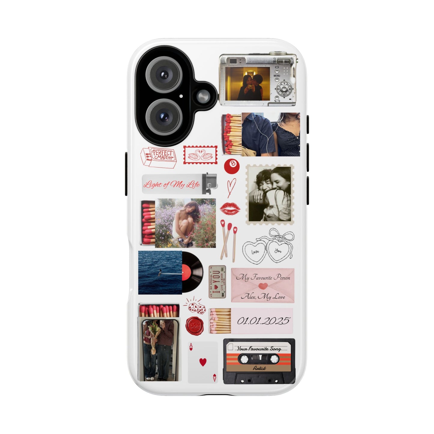 Mixtape Matchbox Memories - Personalized Custom Case