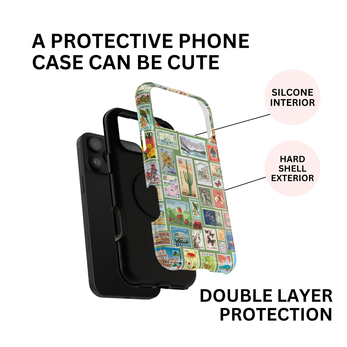 Green Stamp Case