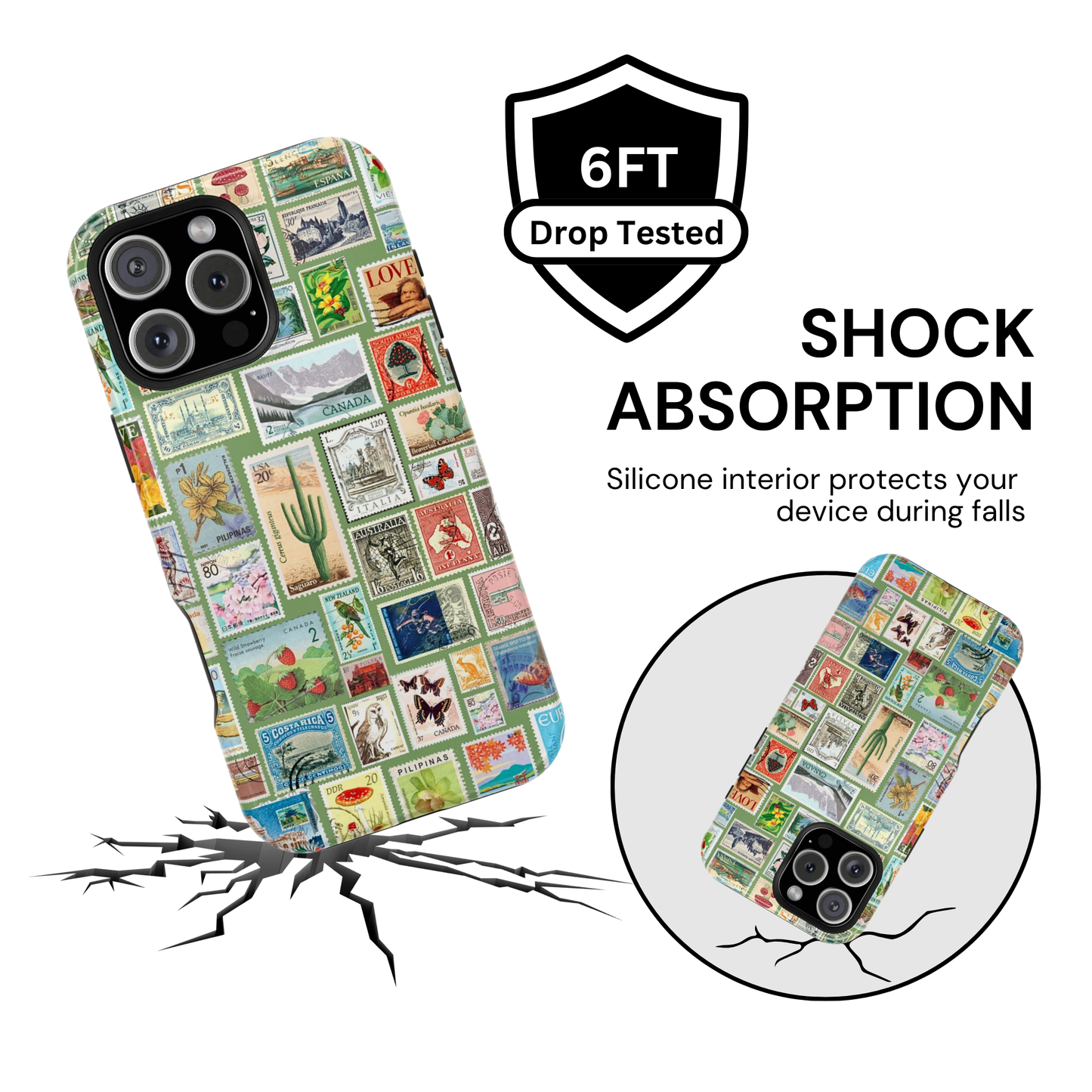 Green Stamp Case
