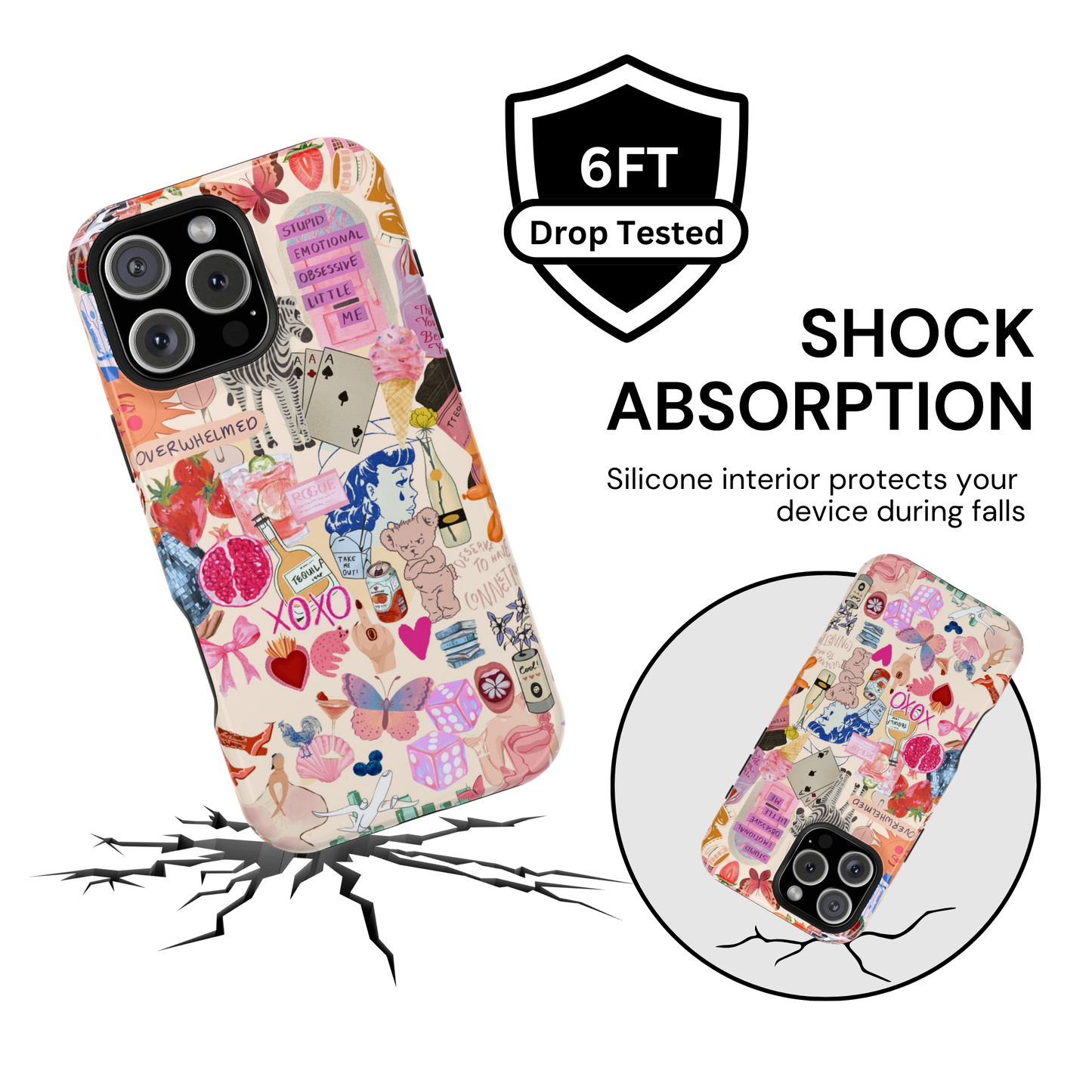 Summer Trendy Collage Case