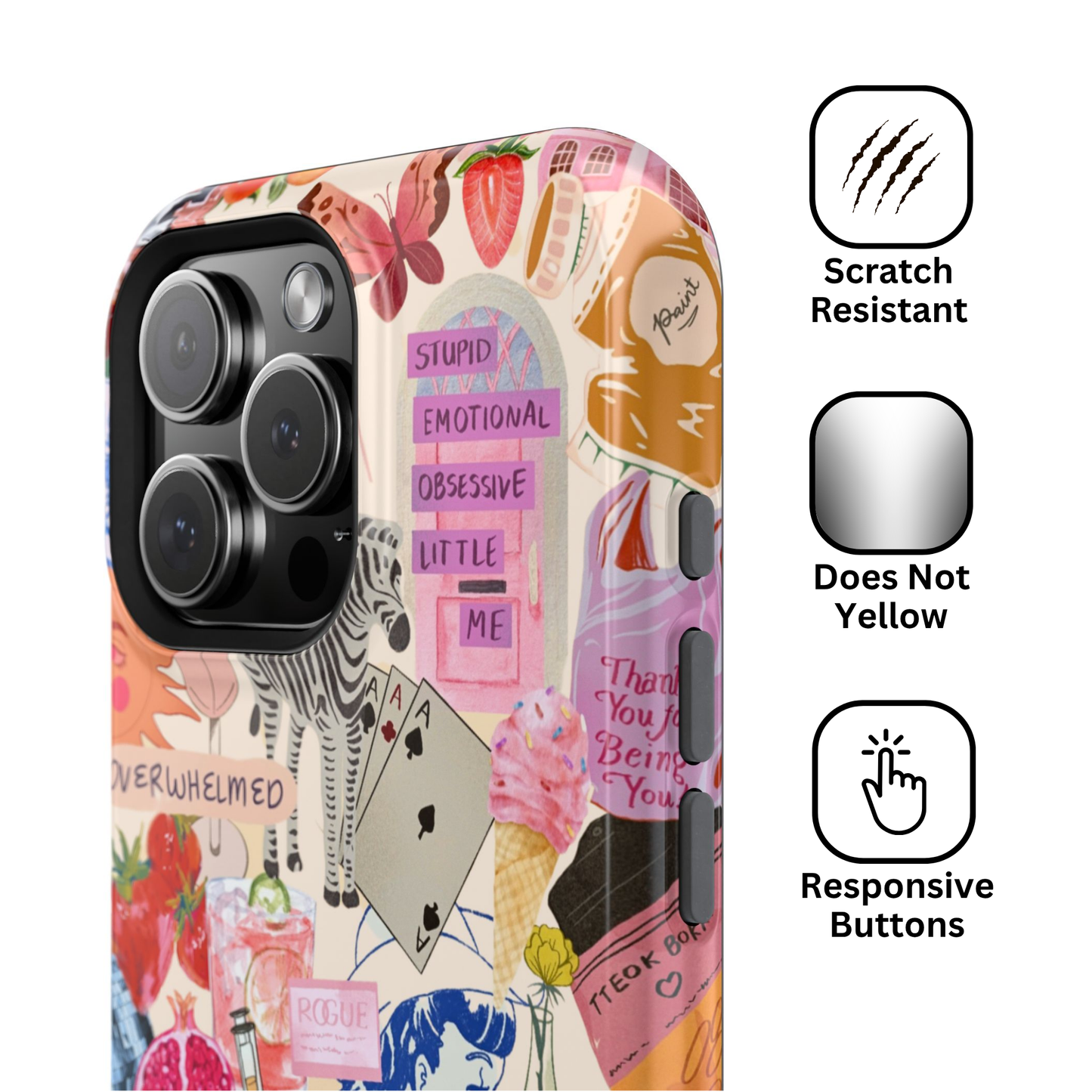 Summer Trendy Collage Case