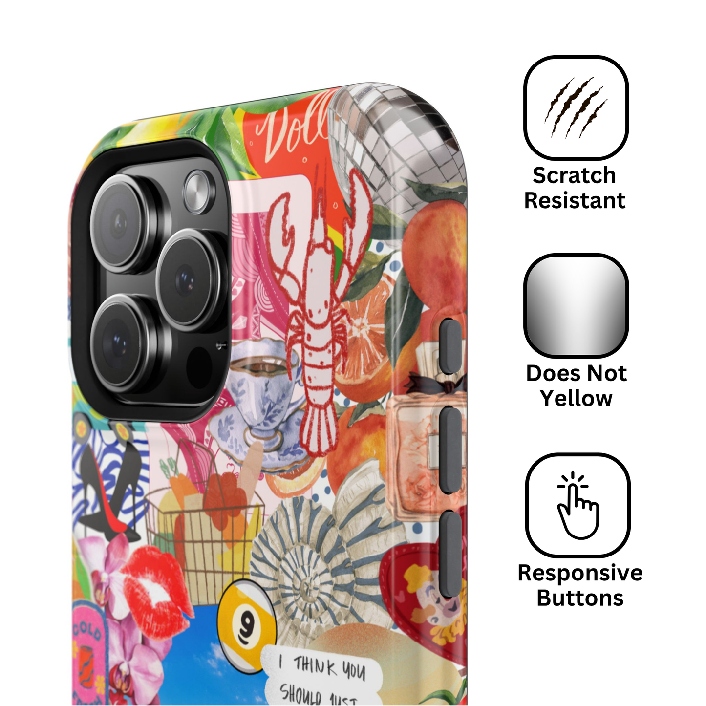 European Summer Collage Case
