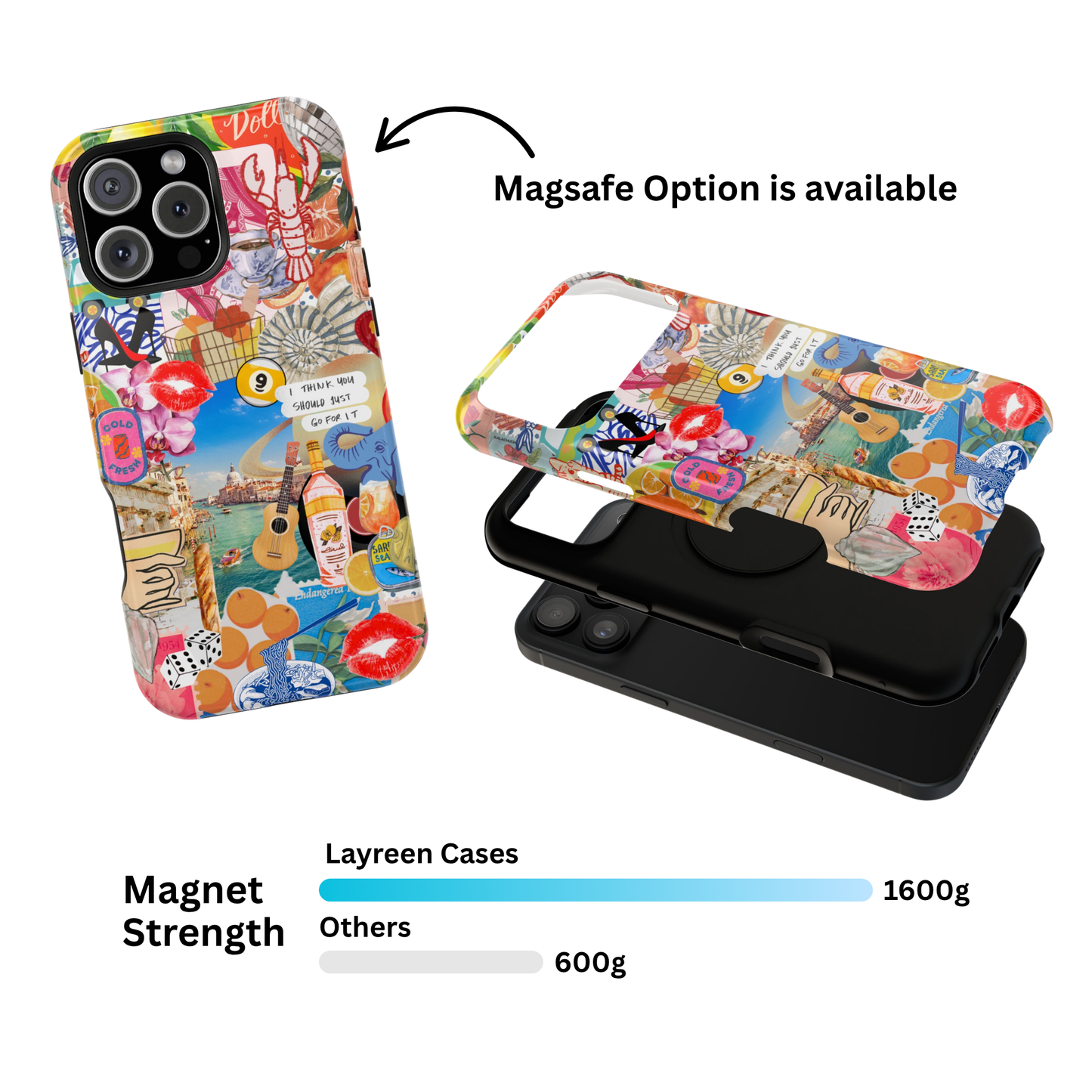 European Summer Collage Case