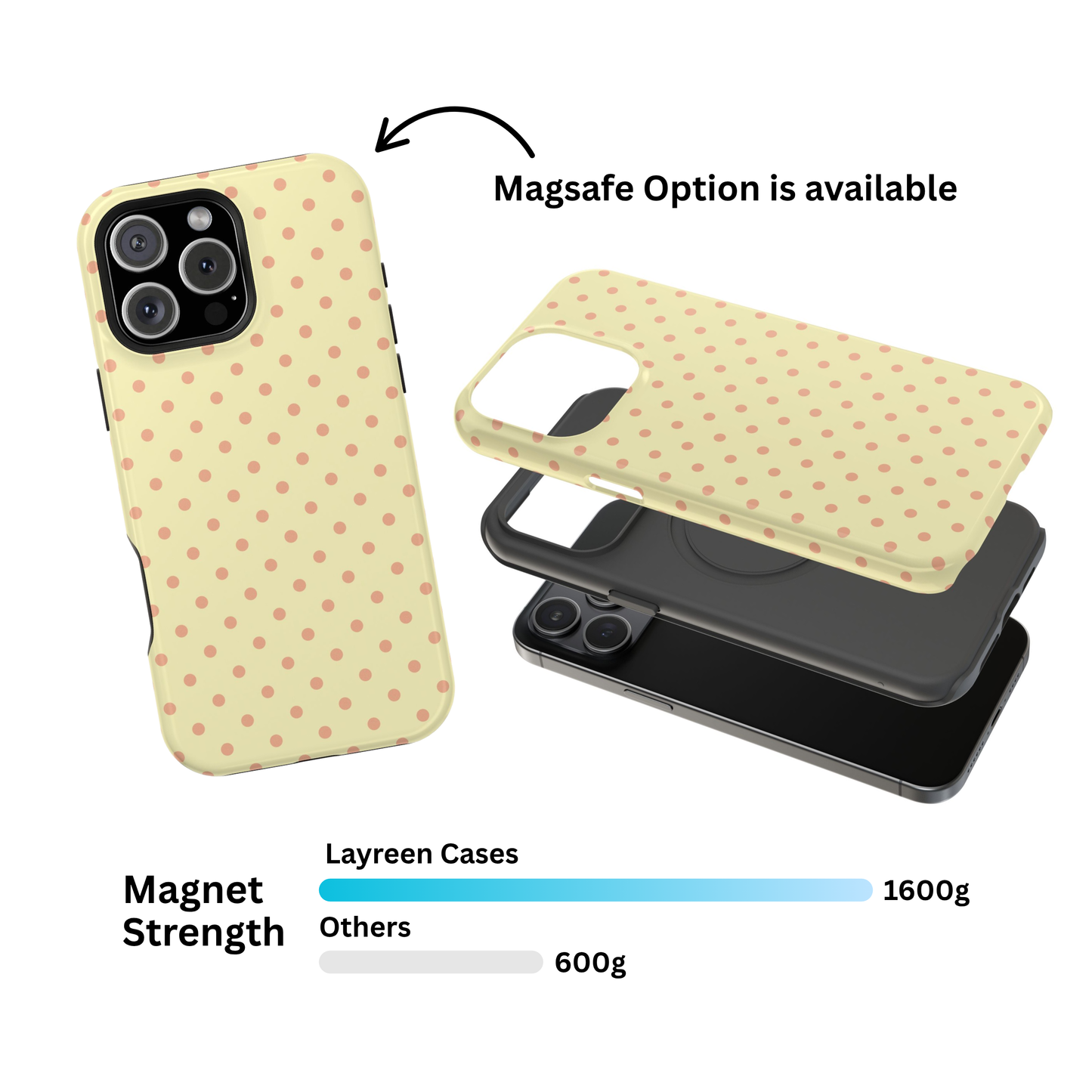 Polka Dot Meringue Case
