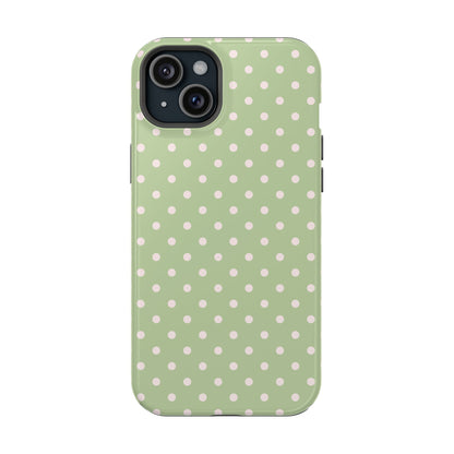 Polka Dot Matcha Case