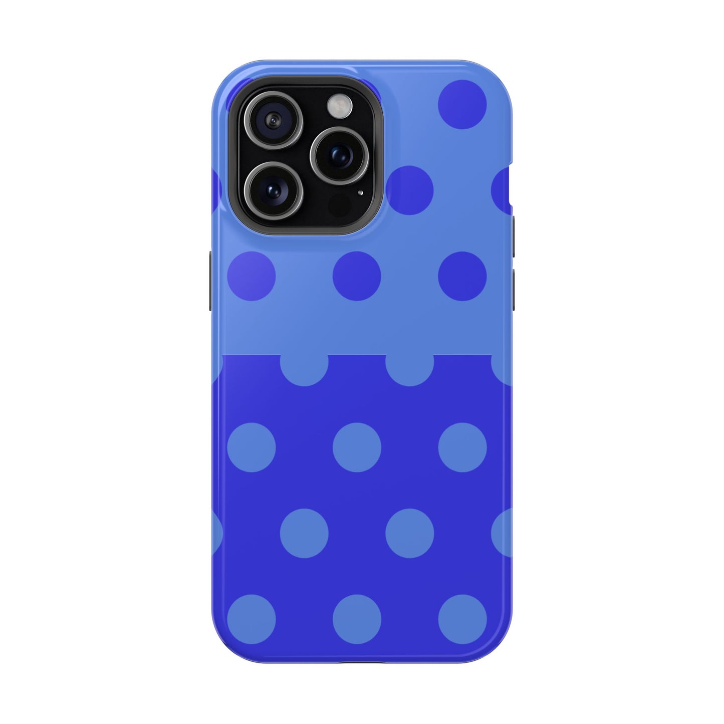 Blue Polka Dot Split