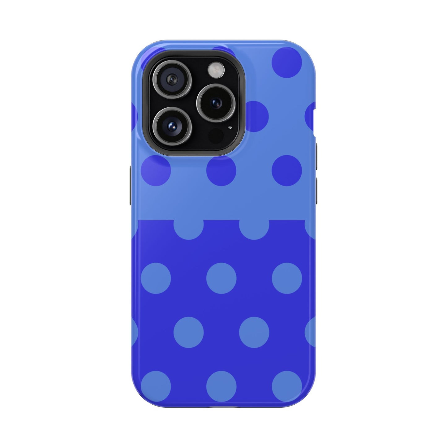 Blue Polka Dot Split