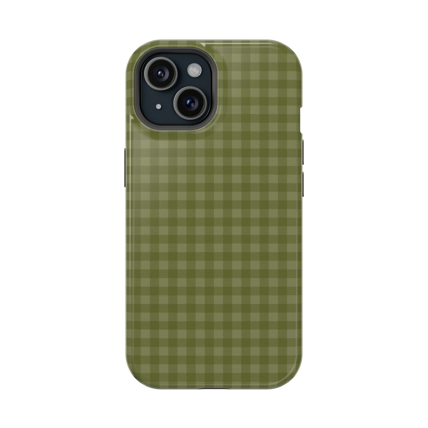 Olive Gingham Case