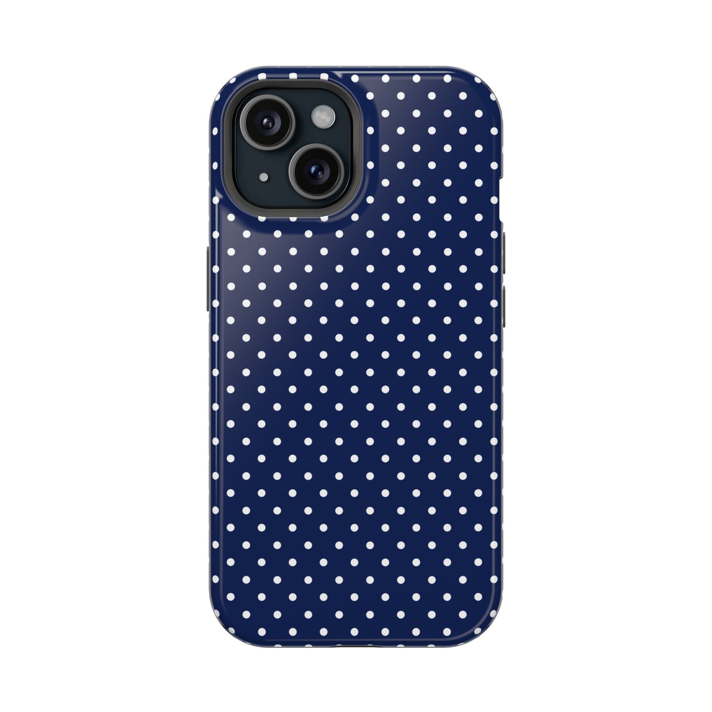Navy Polka Dot Case