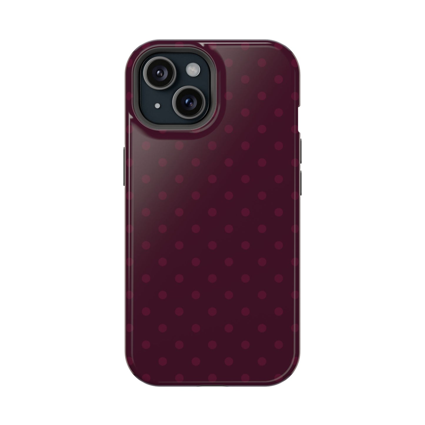 Red Wine Polka Dot Case