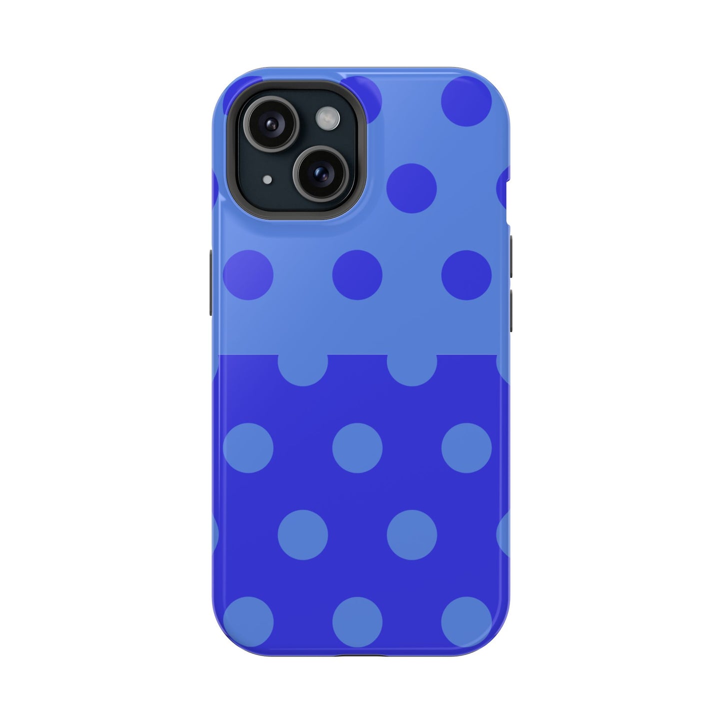 Blue Polka Dot Split