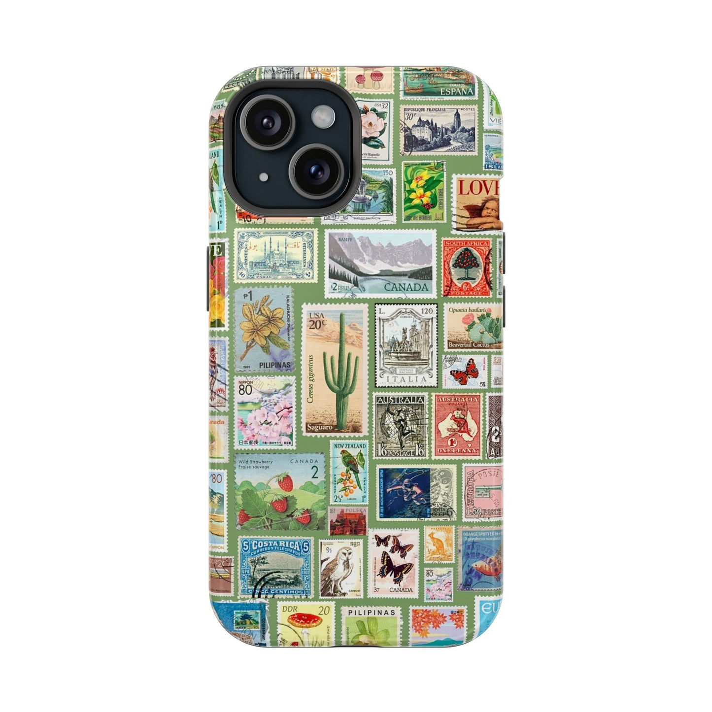 Green Stamp Case