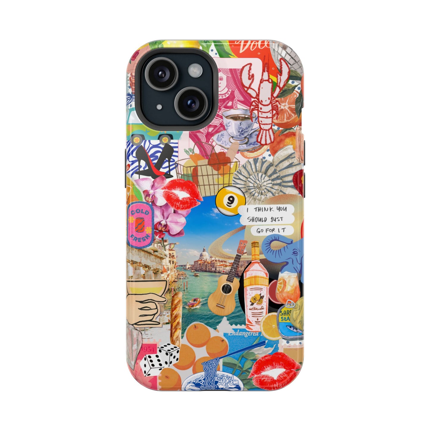 European Summer Collage Case