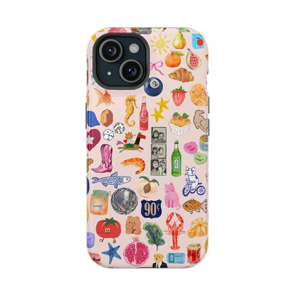 Pink Summer Collage Phone Case