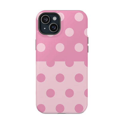 Pink Polka Dot Split