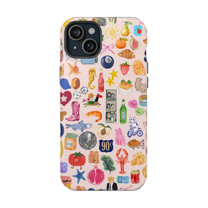 Pink Summer Collage Phone Case