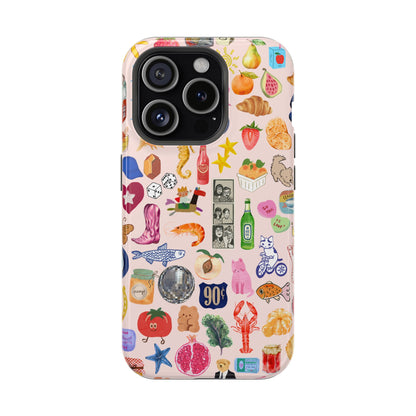 Pink Summer Collage Phone Case