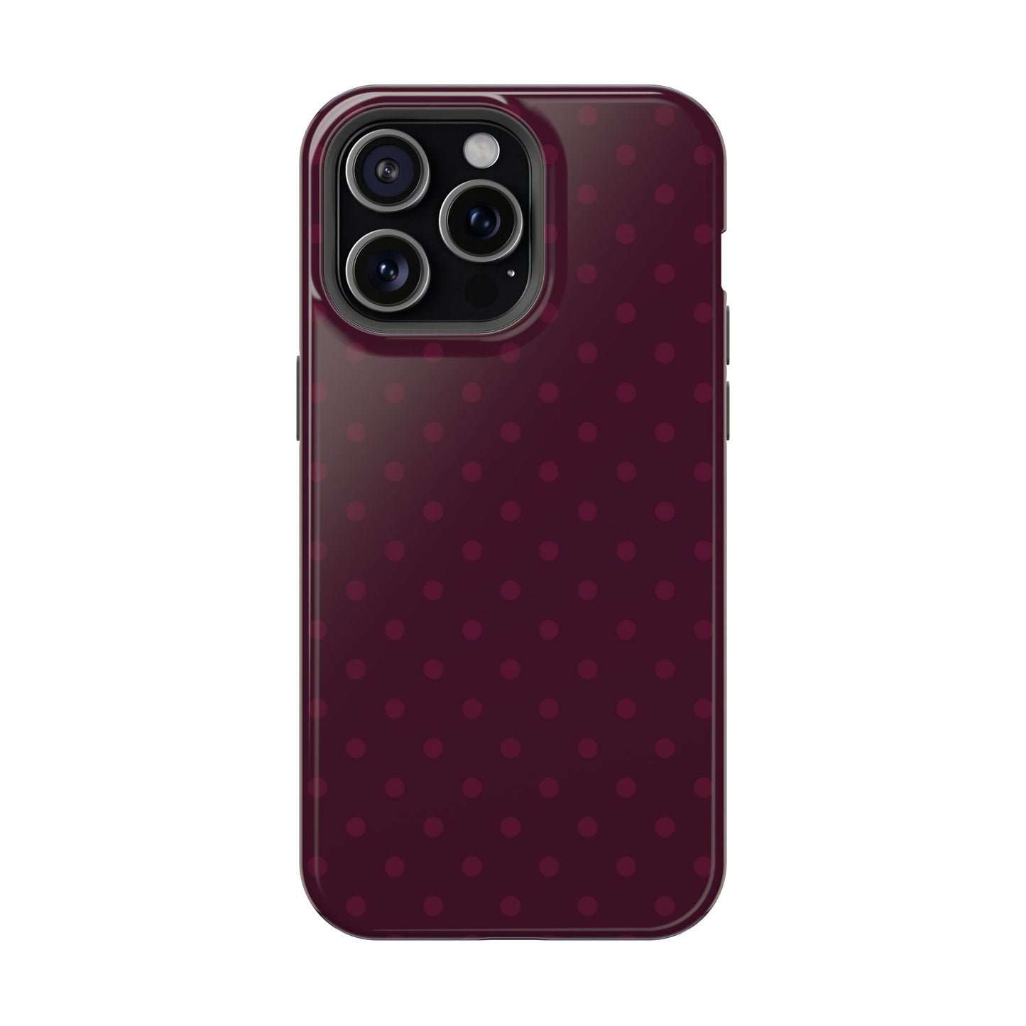 Red Wine Polka Dot Case