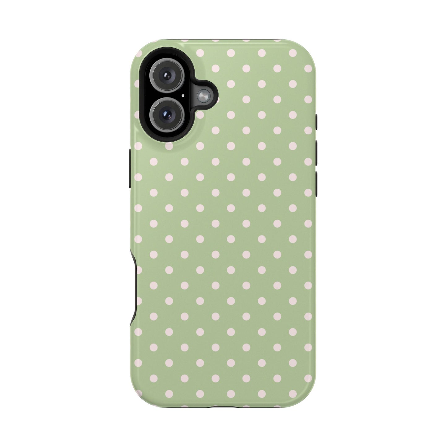 Polka Dot Matcha Case