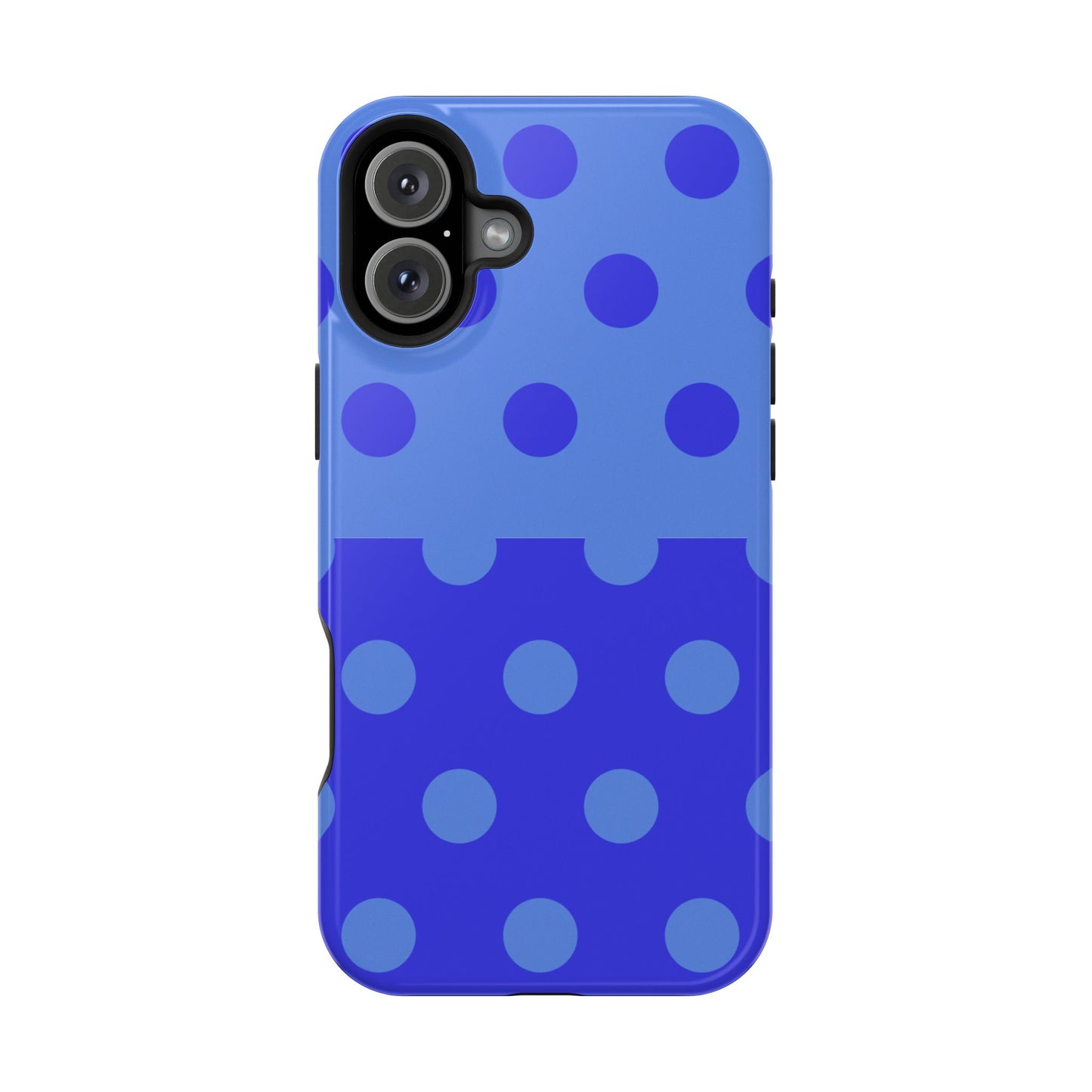 Blue Polka Dot Split
