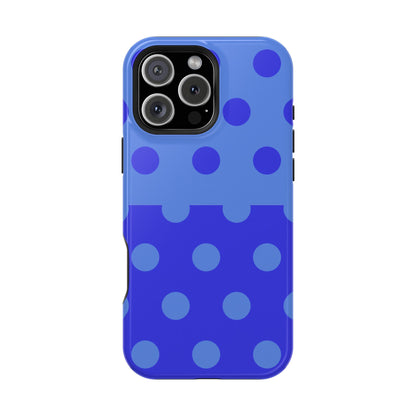 Blue Polka Dot Split