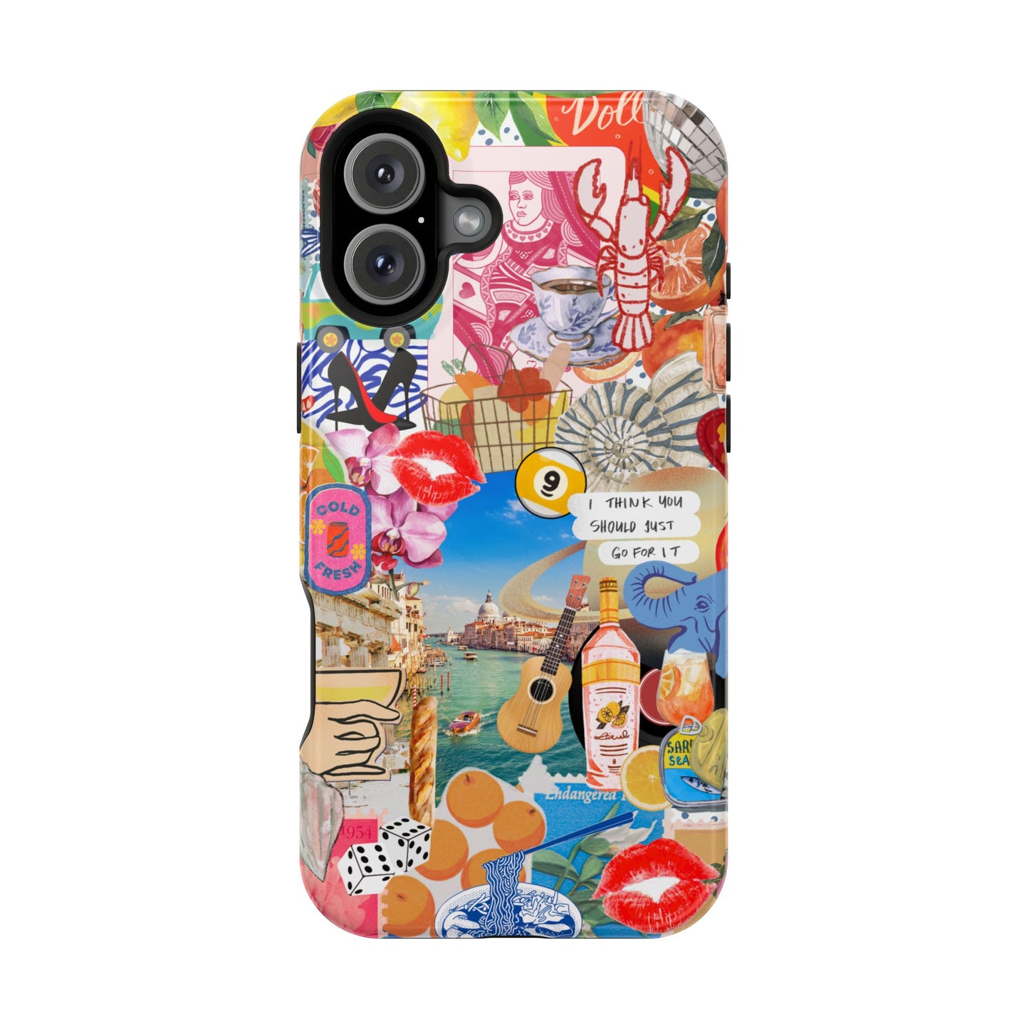 European Summer Collage Case