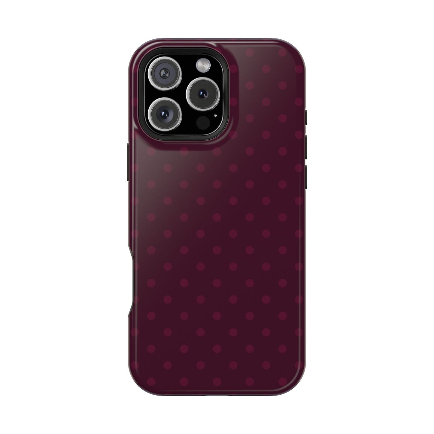 Red Wine Polka Dot Case