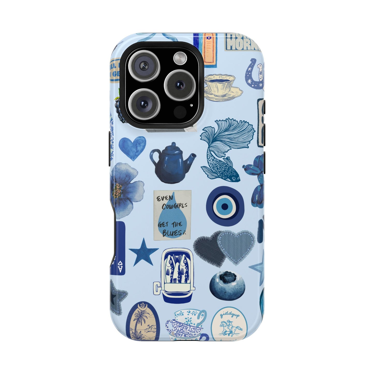 The Blues Collage Case