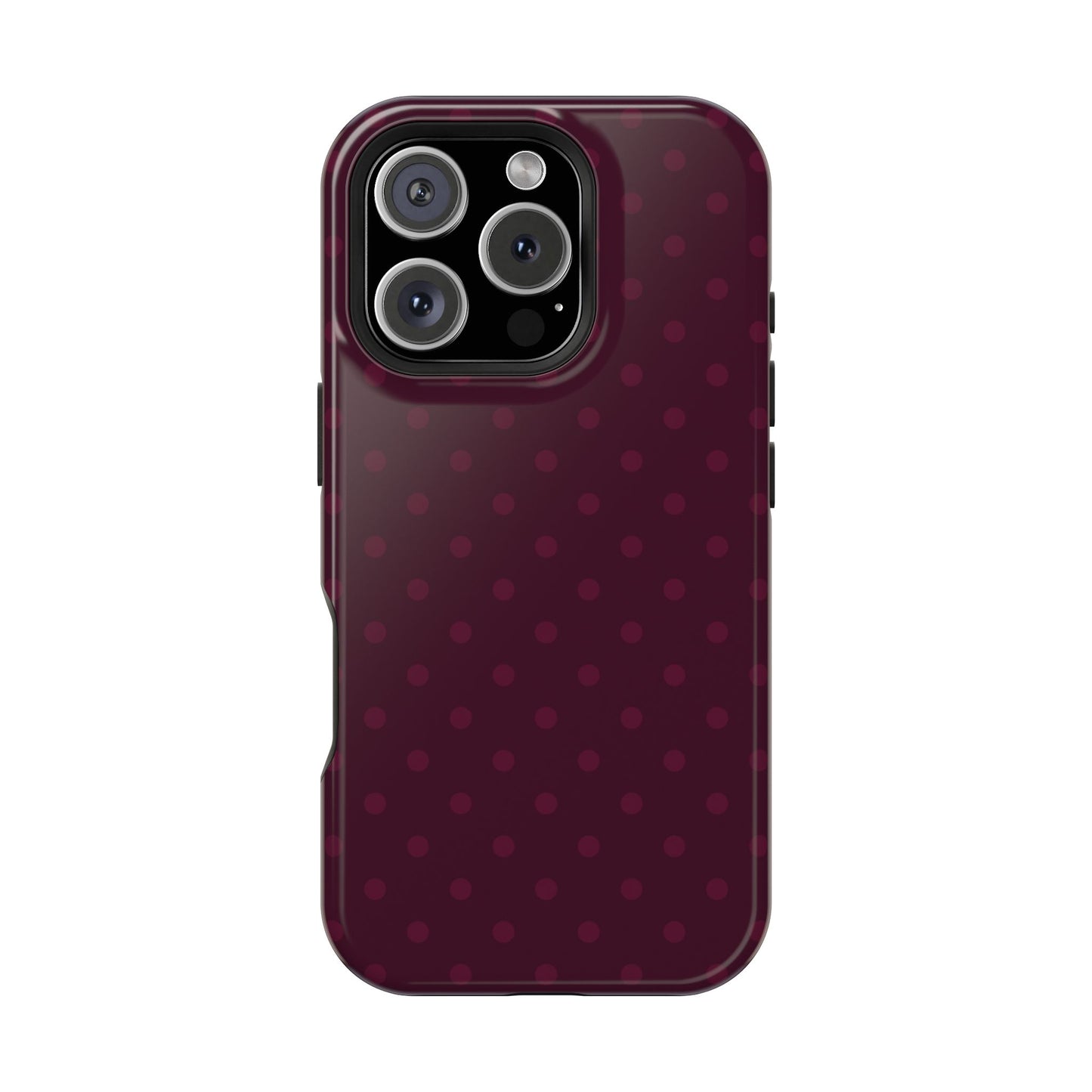 Red Wine Polka Dot Case