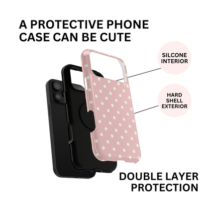 Ballet Pink Polka Dot Case