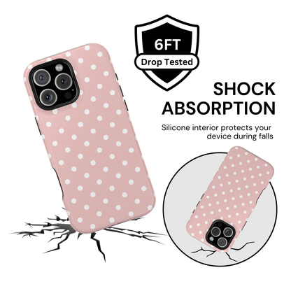 Ballet Pink Polka Dot Case