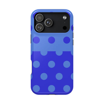 Blue Polka Dot Split