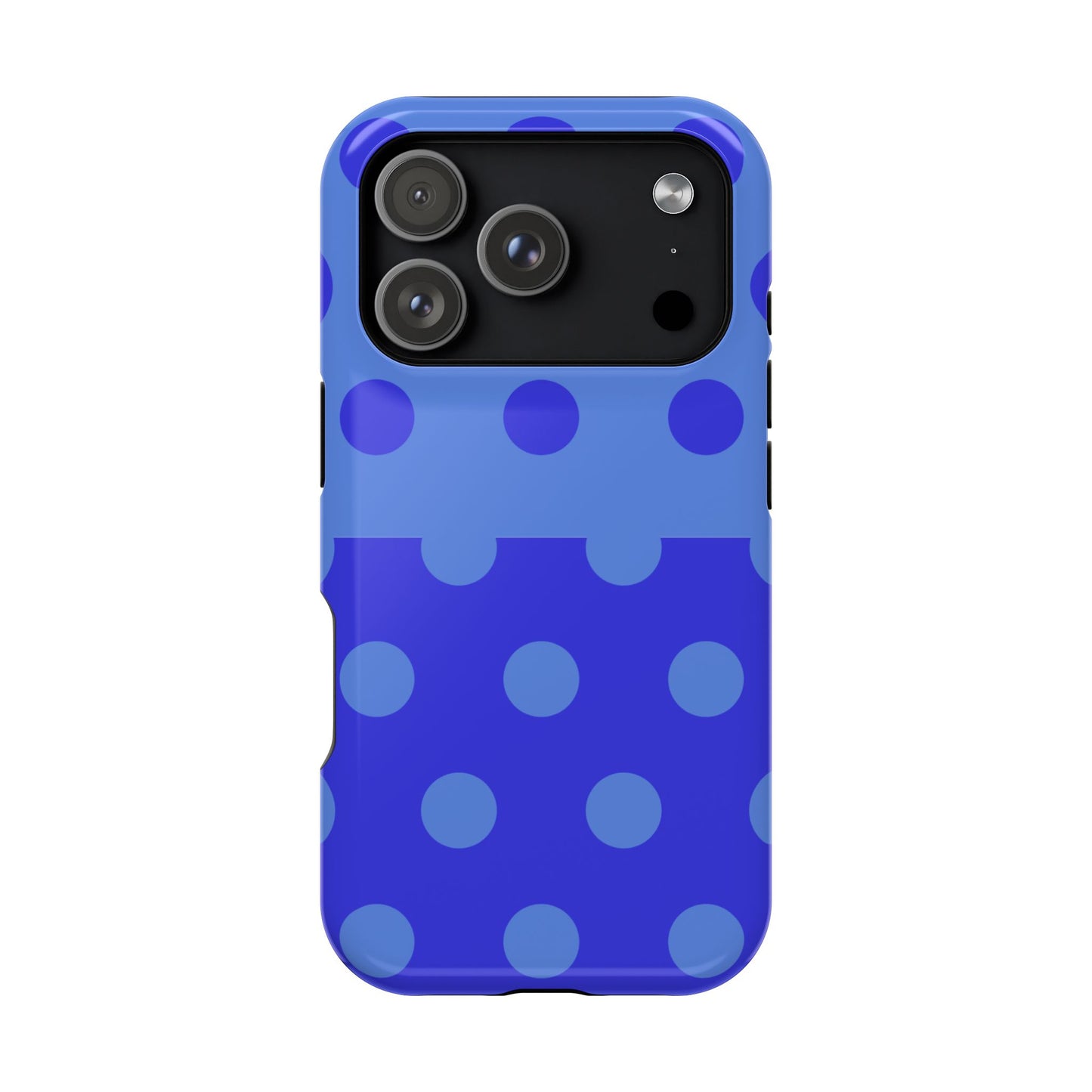 Blue Polka Dot Split