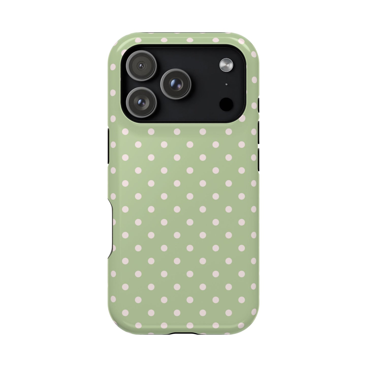 Polka Dot Matcha Case