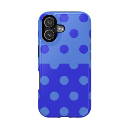 Blue Polka Dot Split