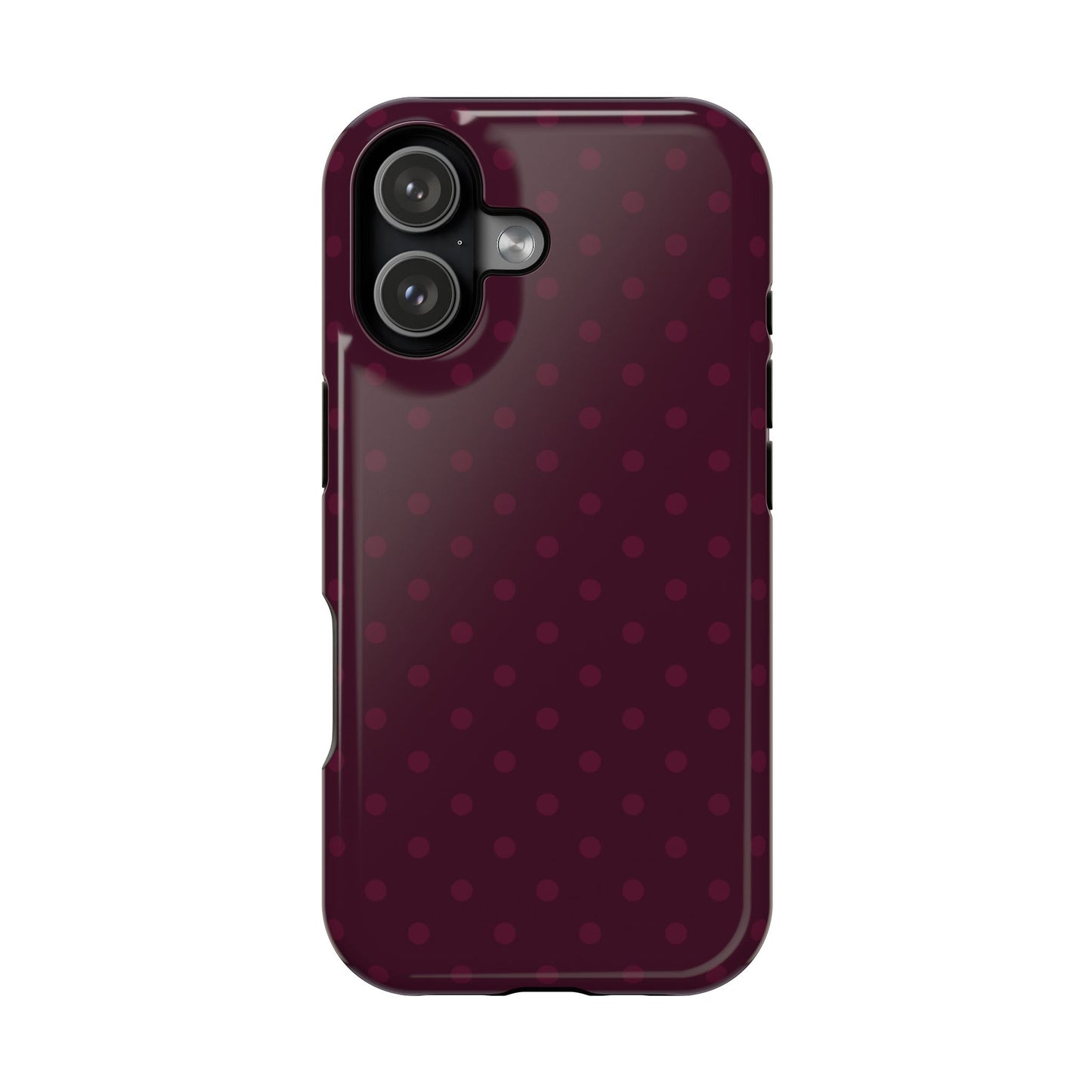 Red Wine Polka Dot Case