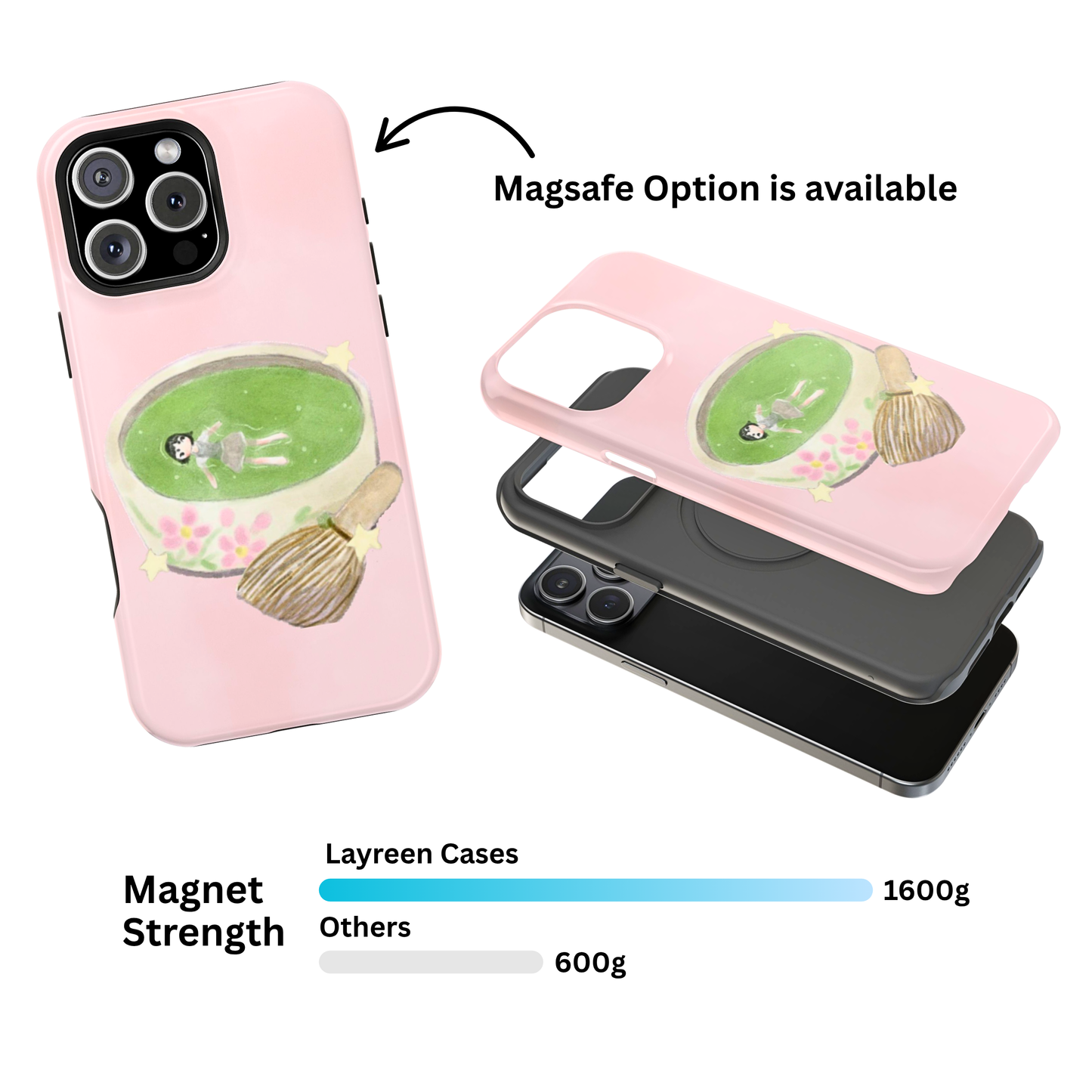 Matcha Meditation Case | Artist Collab