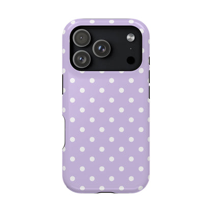 Lavender Polka Dot Case