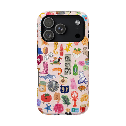 Pink Summer Collage Phone Case