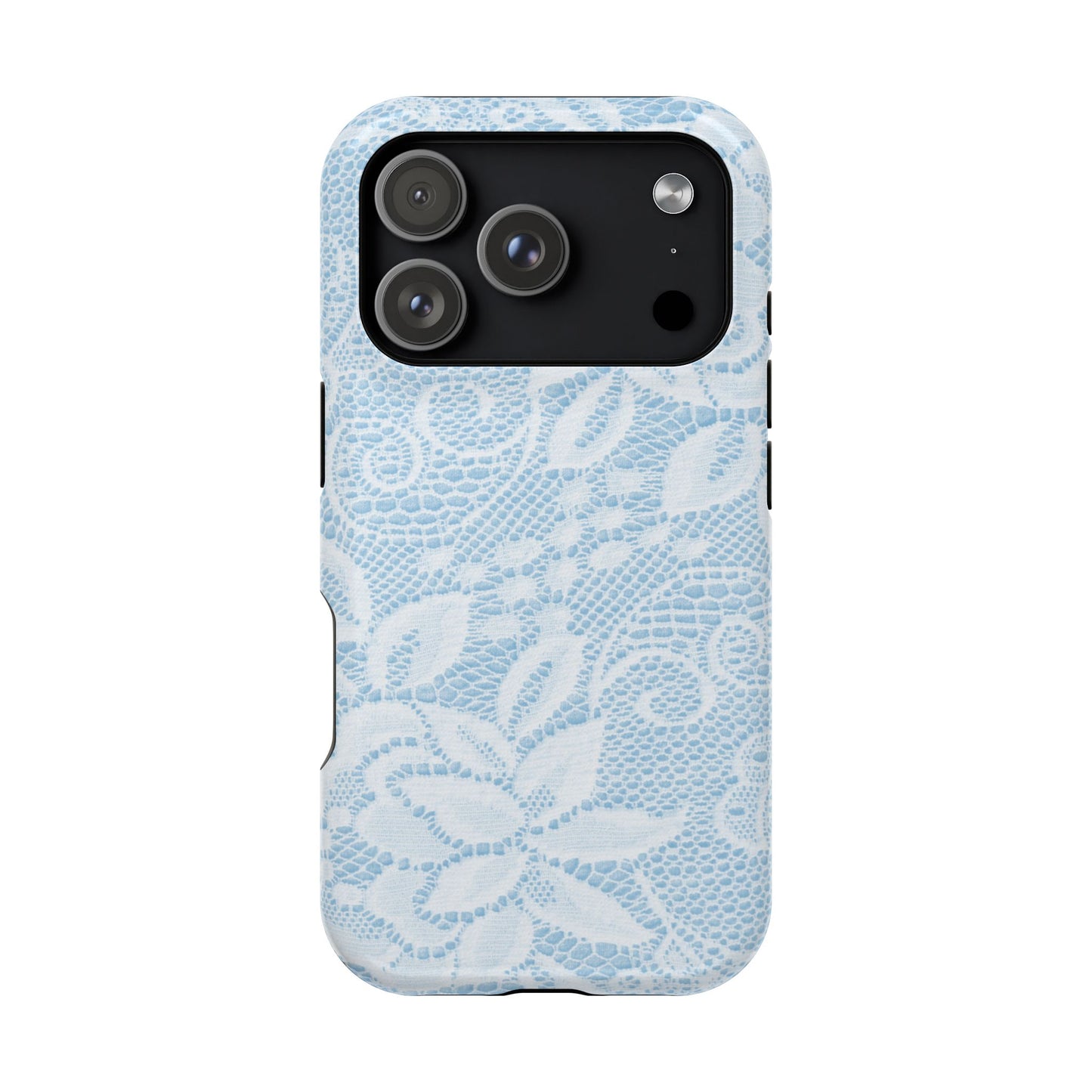 Sky White Lace Pattern Case