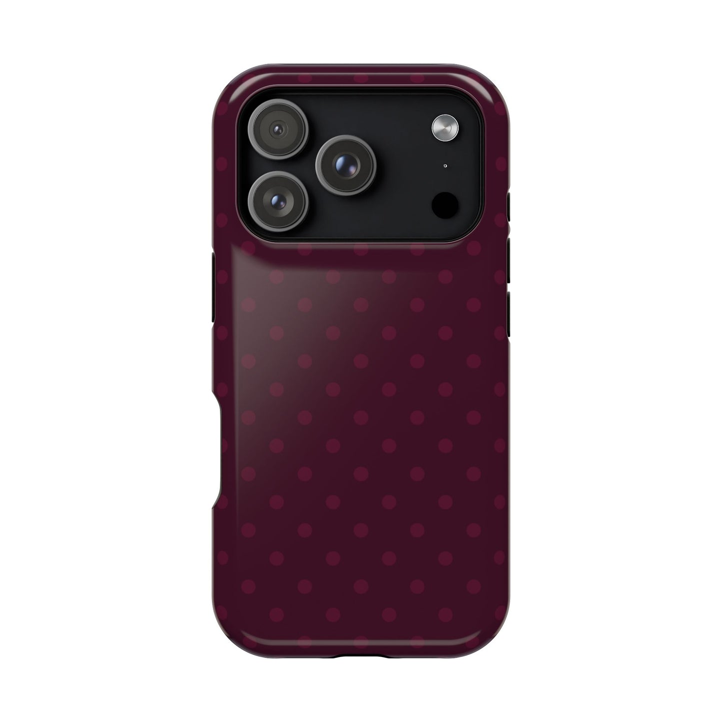 Red Wine Polka Dot Case