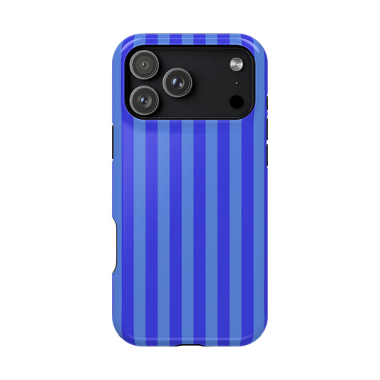 Bright Blue Stripes