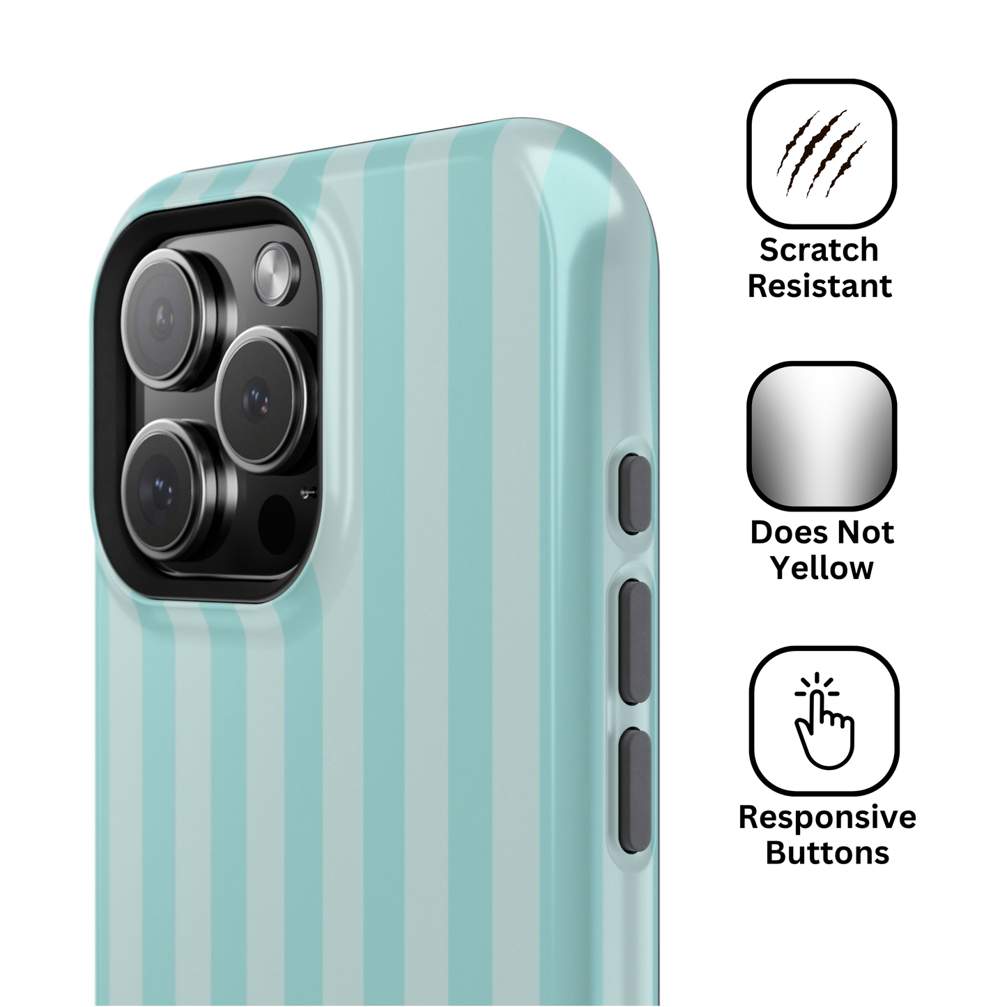 Teal Stripes